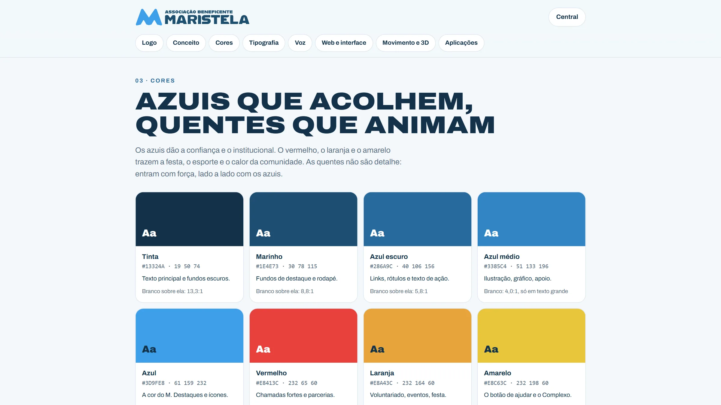 Maristela · Design System, design system · associação (projeto da CHAVES), imagem 4 de 7