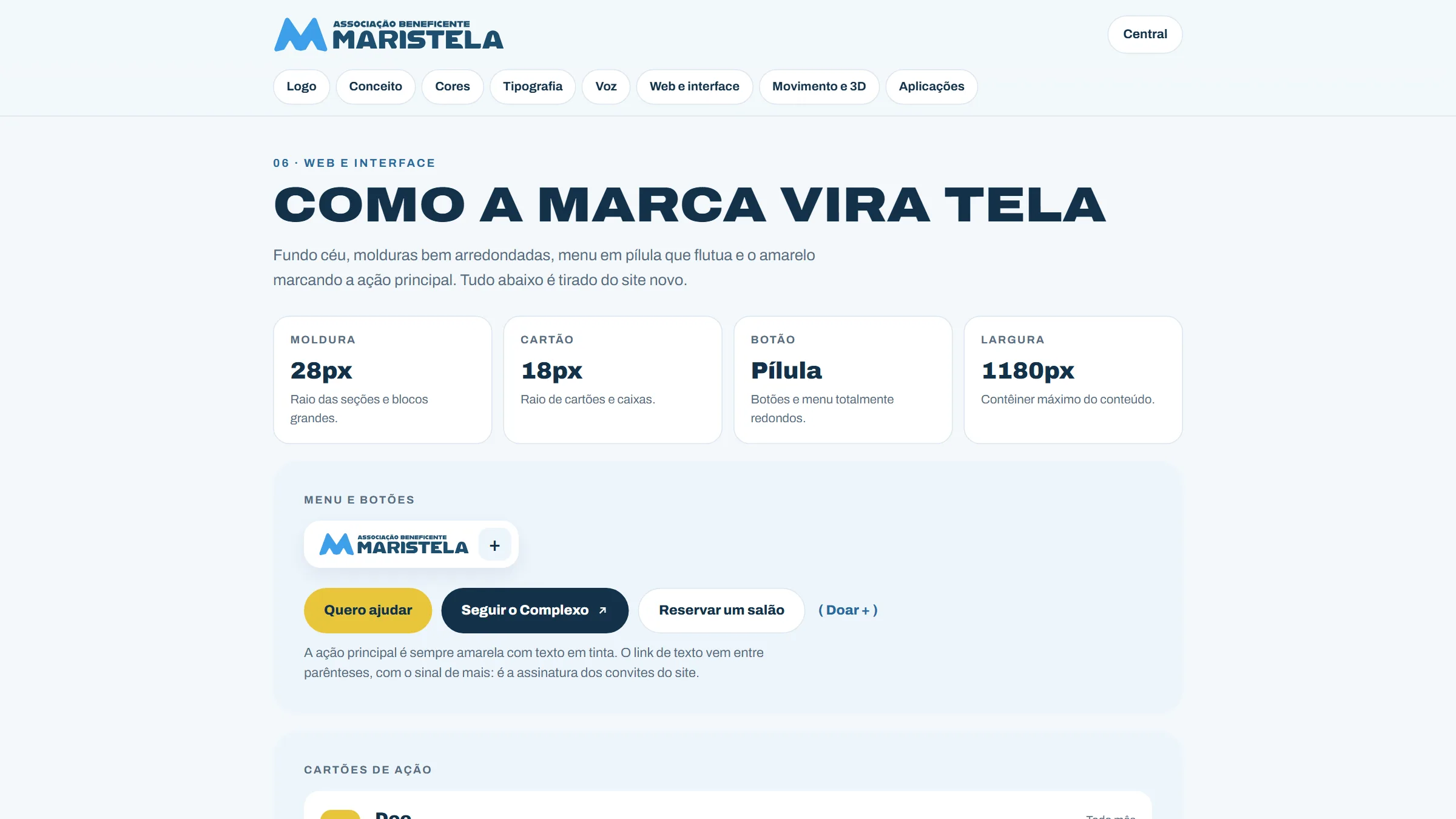 Maristela · Design System, design system · associação (projeto da CHAVES), imagem 6 de 7