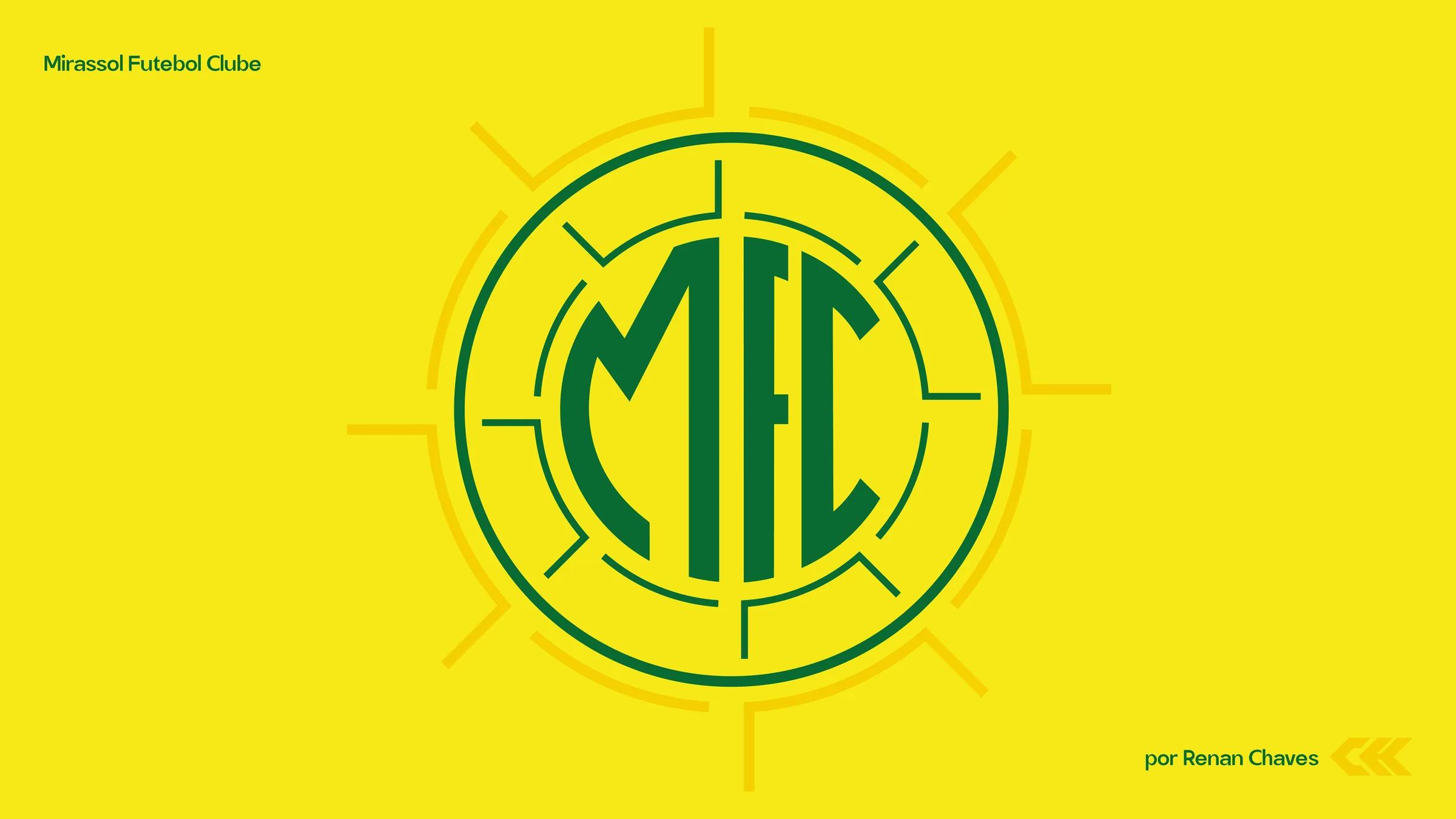 Mirassol Futebol Clube, rebranding · escudo (projeto pessoal), imagem 4 de 5
