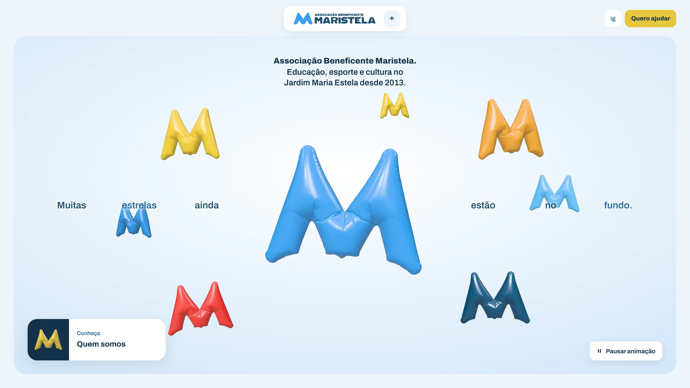 Maristela · Website, website · nonprofit (CHAVES project), image 1 of 7