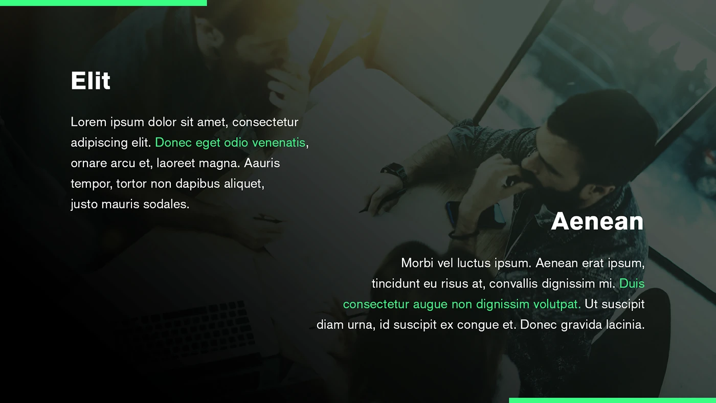 Slide Template · Lorem Ipsum, apresentação · slides (projeto pessoal), imagem 4 de 11